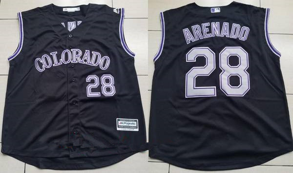 Colorado Rockies #28 Nolan Arenado 