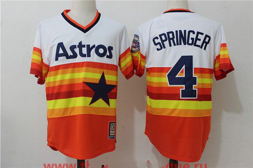 george springer orange jersey