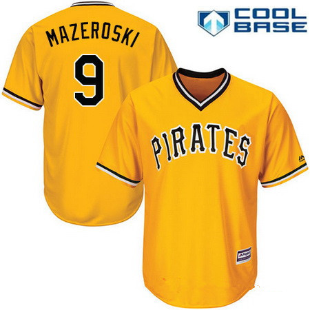 Men's Pittsburgh Pirates #9 Bill Mazeroski Camo Alternate Stitched MLB Majestic Cool Base Jersey 