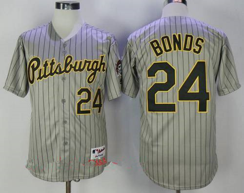 Barry Bonds Jersey - Pittsburgh Pirates Home Cooperstown Throwback MLB  Baseball Jersey