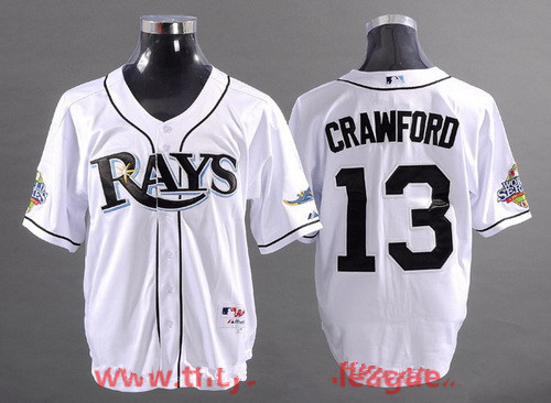 carl crawford rays jersey