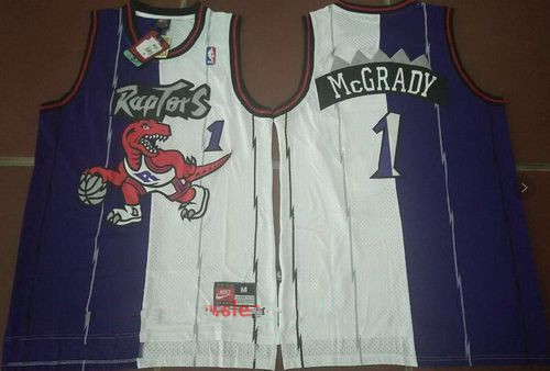 tracy mcgrady raptors jersey white