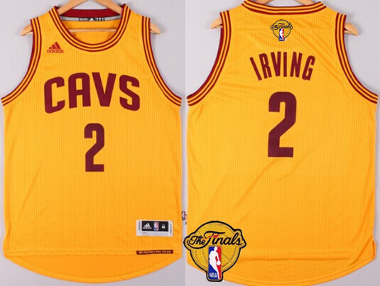 kyrie irving yellow cavs jersey