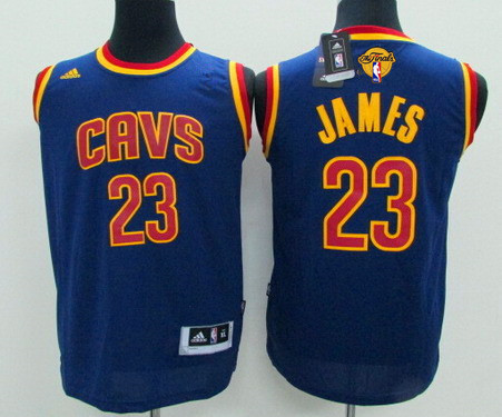 navy blue cavs jersey