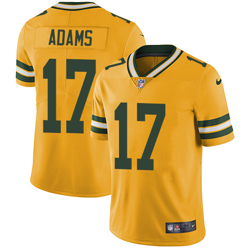 davante adams yellow jersey