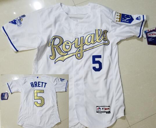 gold kc royals jersey
