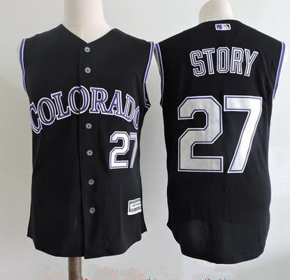 rockies sleeveless jersey