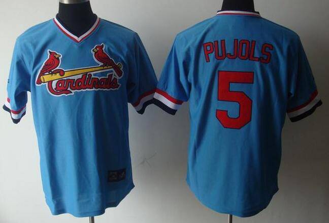 albert pujols blue cardinals jersey