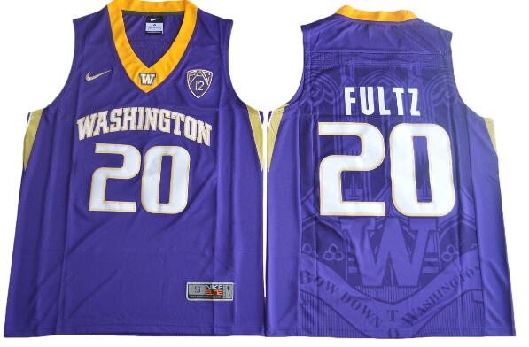 Markelle Fultz 20 Washington College White Basketball Jersey - Kitsociety