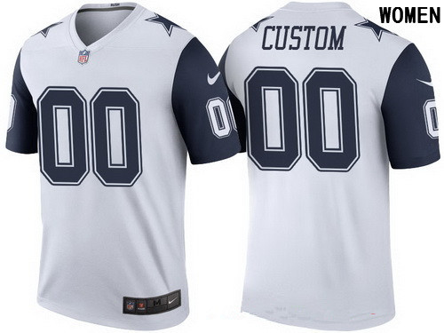 dallas cowboys custom women's jersey