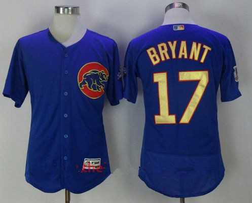 cubs world series jersey gold