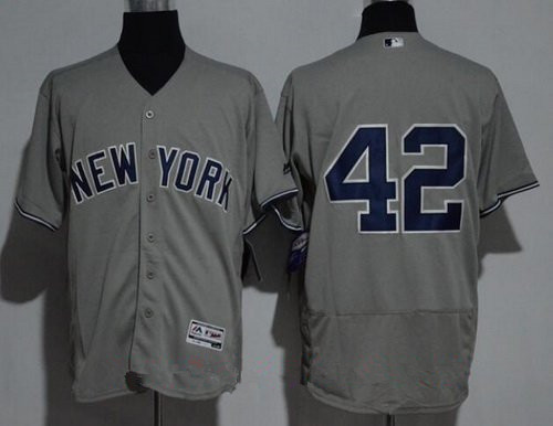 Mariano Rivera New York Yankees #42 Stitched White MLB Jersey