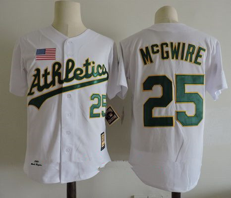 mark mcgwire a's jersey