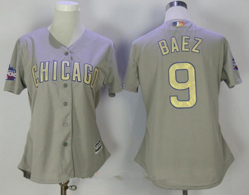 javier baez gray jersey