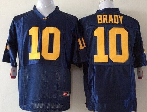 authentic tom brady college jersey