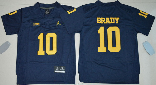 michigan wolverines youth football jersey