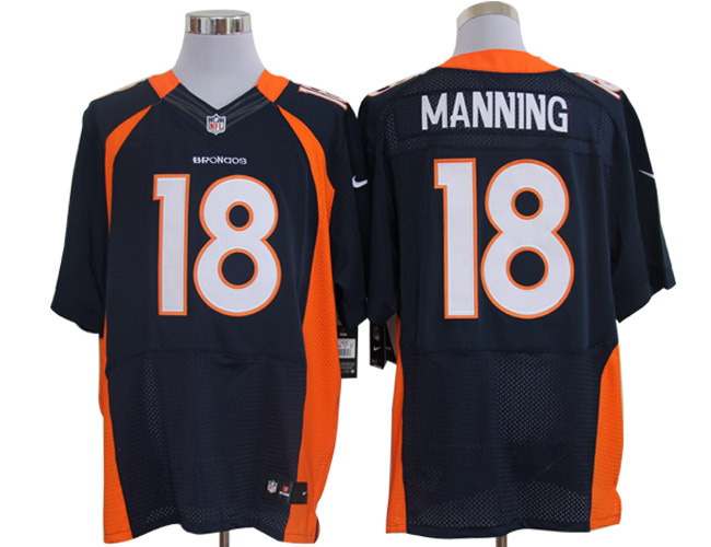 peyton manning blue broncos jersey