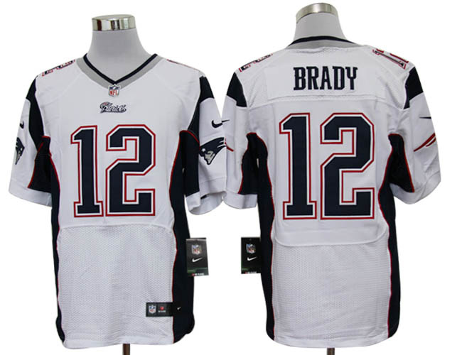 White Stitched Nike Elite NFL Jerseys 