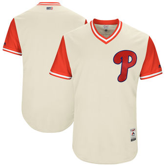 Men's Philadelphia Phillies Custom 00 Cream 2022-23 World Series Jersey -  Bluefink