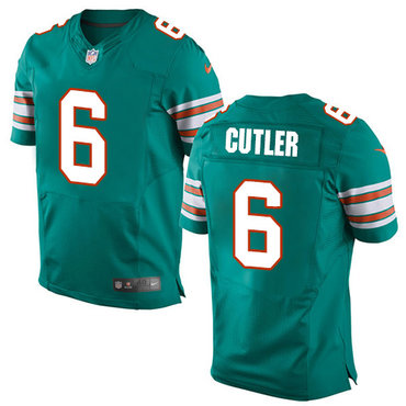Nike Miami Dolphins #6 Jay Cutler Aqua Green Alternate Men's Stitched NFL  Elite Jersey on sale,for Cheap,wholesale from China