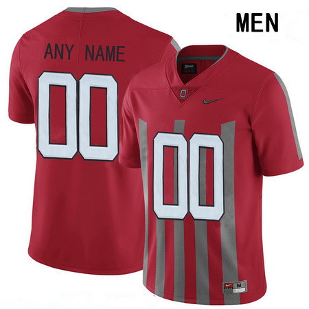 Men's Ohio State Buckeyes Custom College Football Nike Limited Jersey ...