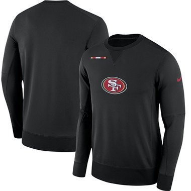 mens san francisco 49ers authentic sweatshirt vintage sideline team performance pullover hoodie