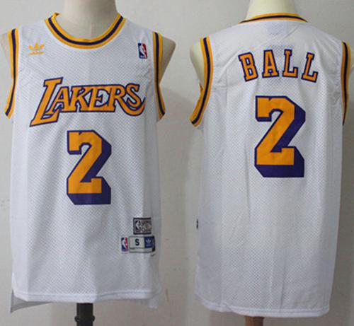 white lonzo ball jersey