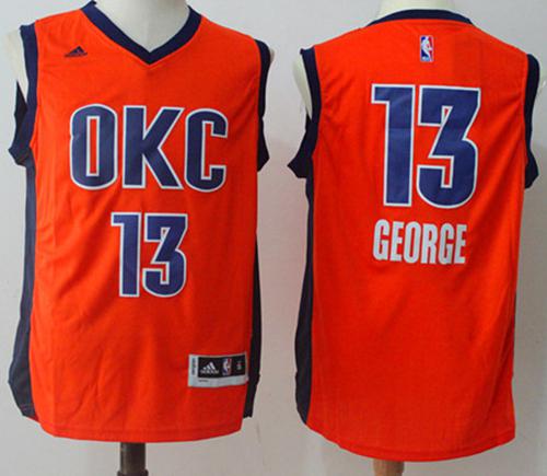 orange paul george jersey