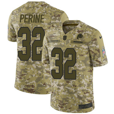 Nike Washington Football Team No7 Joe Theismann Camo Men's Stitched NFL Limited 2018 Salute To Service Jersey