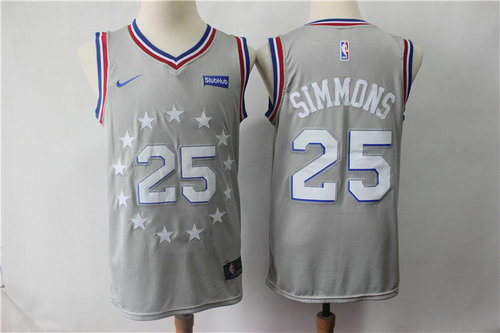 grey ben simmons jersey