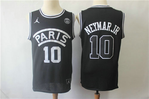 NO-NAME PARIS — Goyard Inspired Basketball Jersey - Black.