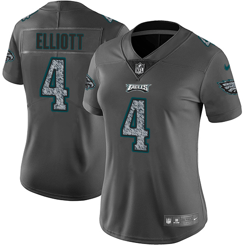 Women's Nike Philadelphia Eagles 36 Jay Ajayi Gray Static NFL Vapor
