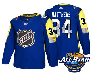 auston matthews all star jersey