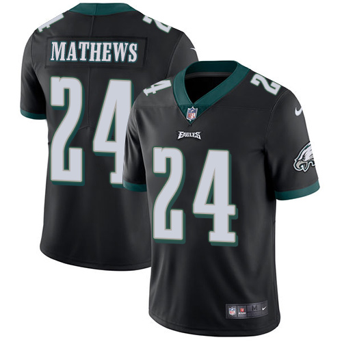 eagles black on black jersey