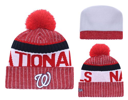 washington nationals beanie