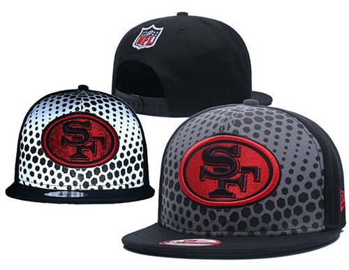 NFL San Francisco 49ers Stitched Snapback Hats 137