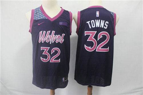 karl anthony towns purple jersey