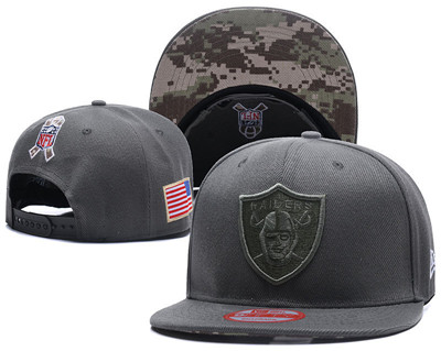 raiders salute to service hat