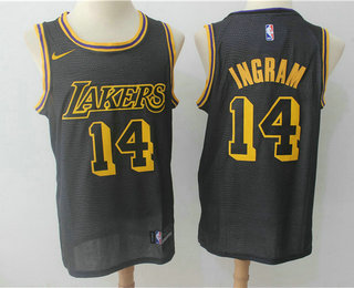 Black Nike City Edition Swingman Jersey 