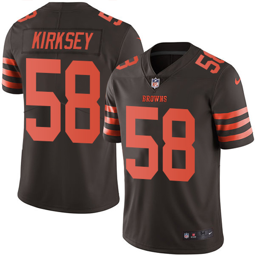 موقع مايكل كورس بالعربي Nike Browns #58 Christian Kirksey Brown Men's Stitched NFL Limited ... موقع مايكل كورس بالعربي