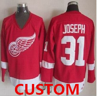 custom red wings shirt