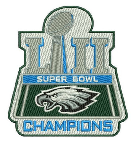 super bowl lii jersey patch