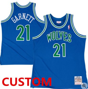 custom timberwolves jersey