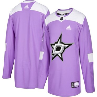 dallas stars hockey fights cancer jersey