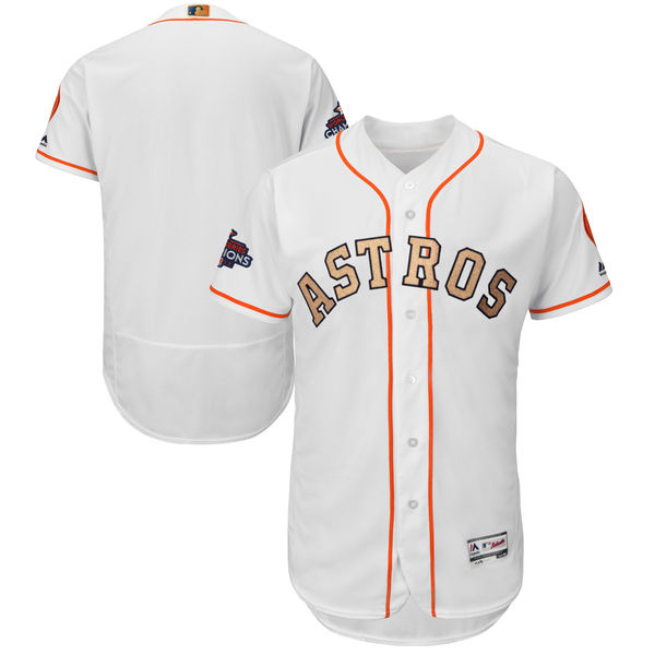 astros jersey with gold