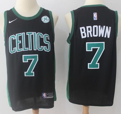 jaylen brown jersey nike black