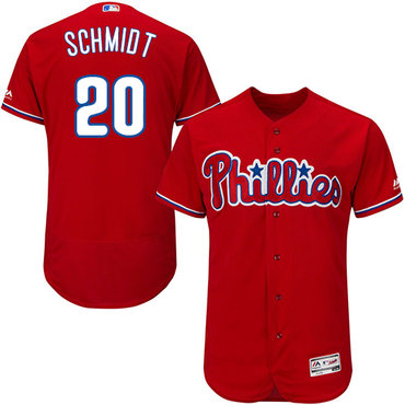 Philadelphia Phillies #20 Mike Schmidt Red Flexbase ...