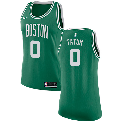 Green Nike NBA Boston Celtics Swingman Tatum #0 Jersey