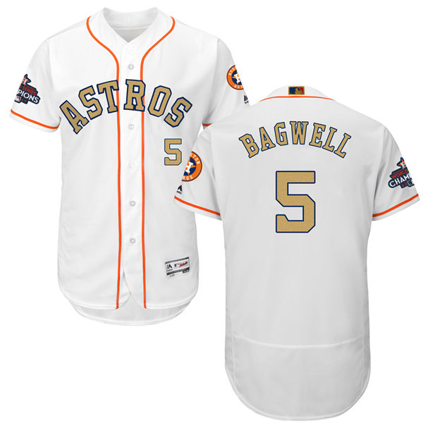 astros white and gold jersey