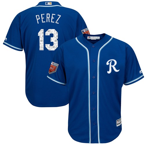 salvador perez authentic jersey